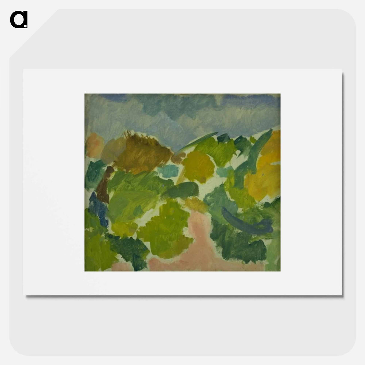 Landscape - エドヴァルド ウェイ Poster.