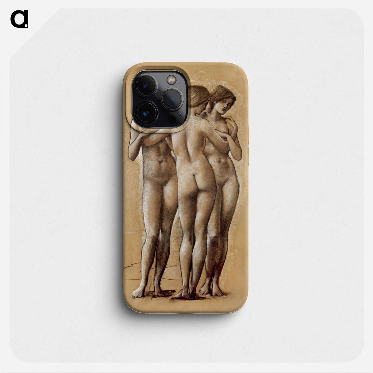 Venus Concordia: Study of the Three Graces - エドワード バーン ジョーンズ Phone Case.