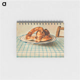 Still life with pastry plate - エゴン シーレ Memo.