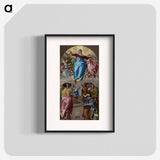 The Assumption of the Virgin - エル グレコ Poster.