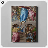 The Assumption of the Virgin - エル グレコ Canvas.
