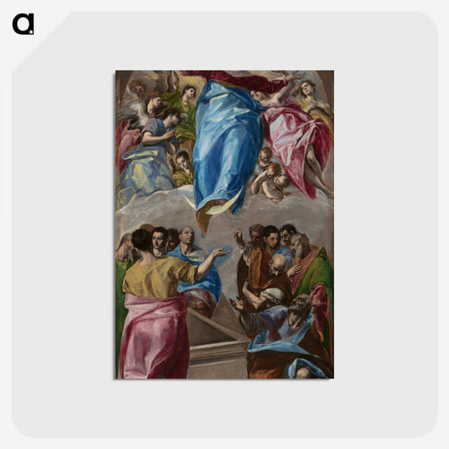 The Assumption of the Virgin - エル グレコ Postcard.