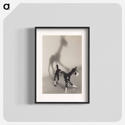 Toy horse, London - エリック リー ジョンソン Poster.