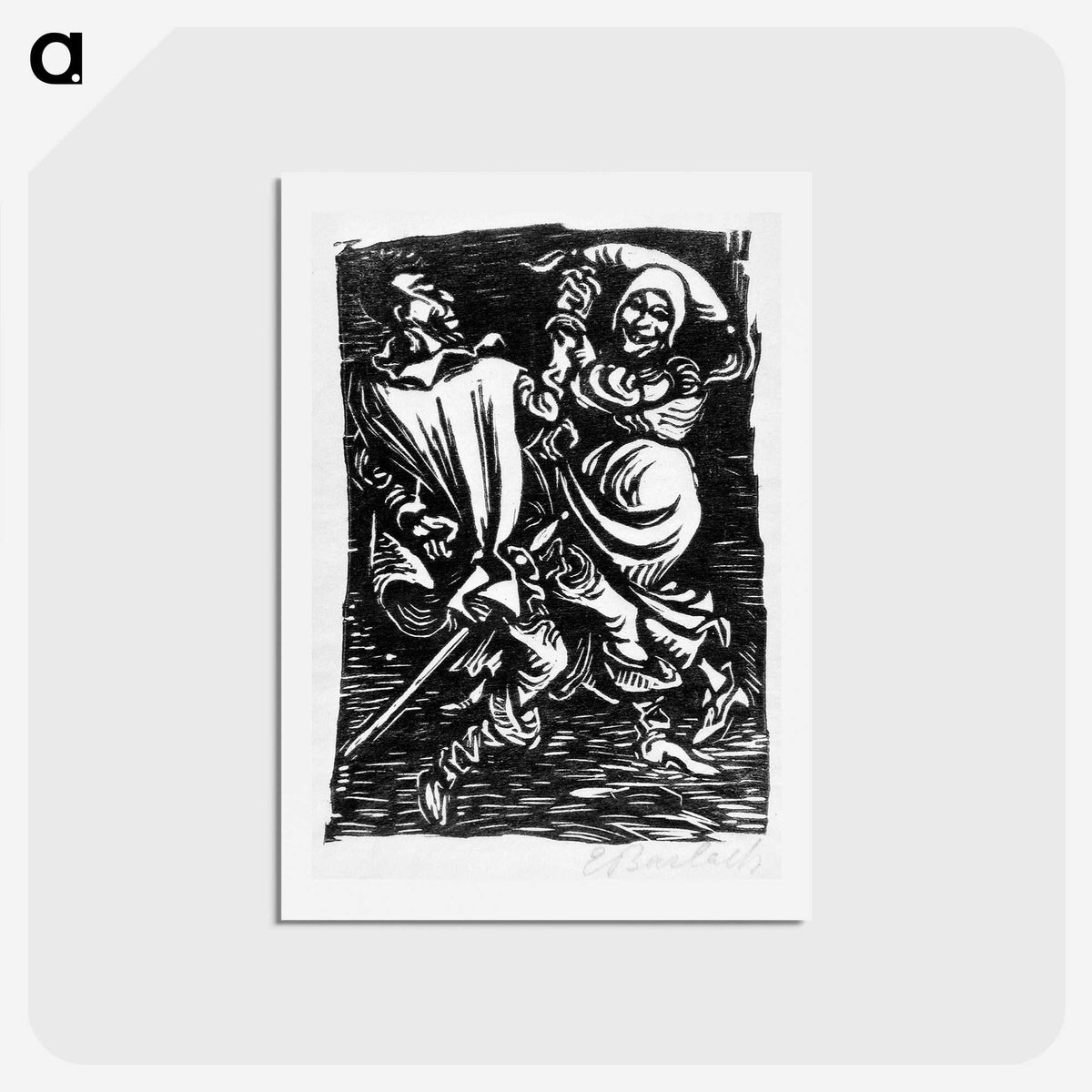 1-26_Ernst-Heinrich-Barlach_hagaki