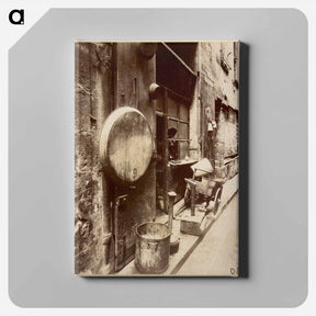 アートパネル-Rue de la Reynie Tin Smith's Shop
 - ウジェーヌ アジェ Canvas.