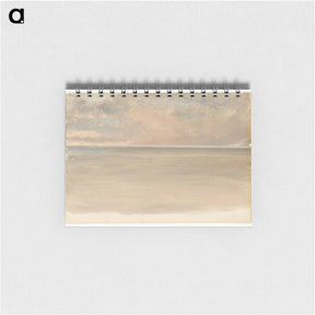 アートメモ帳-Seascape with Icecap in the Distance - フレデリック エドウィン チャーチ Memo.