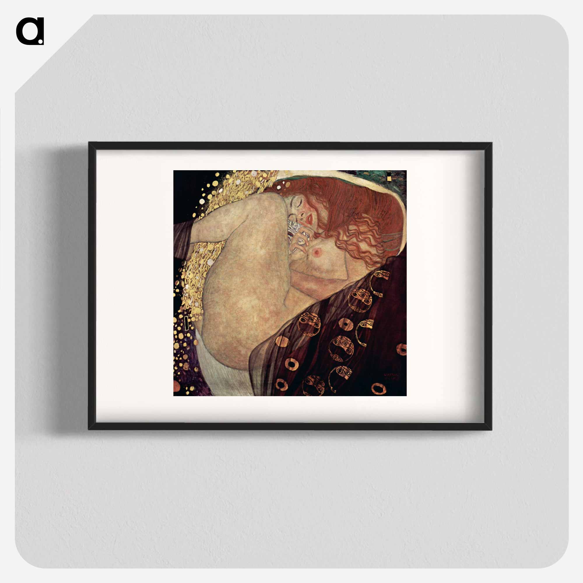 Gustav Klimt(グスタフ クリムト)のDanae - グスタフ クリムト