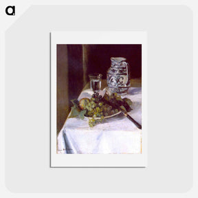 アートポストカード-Still Life with Grapes - アンリ マティス Postcard.