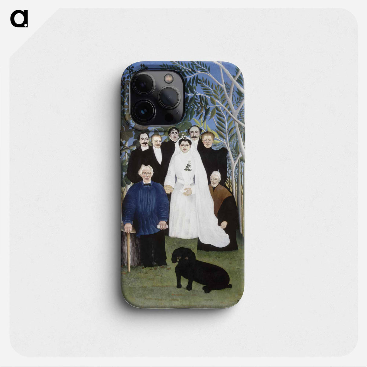 The Wedding Party - Henri Rousseau Phone Case.