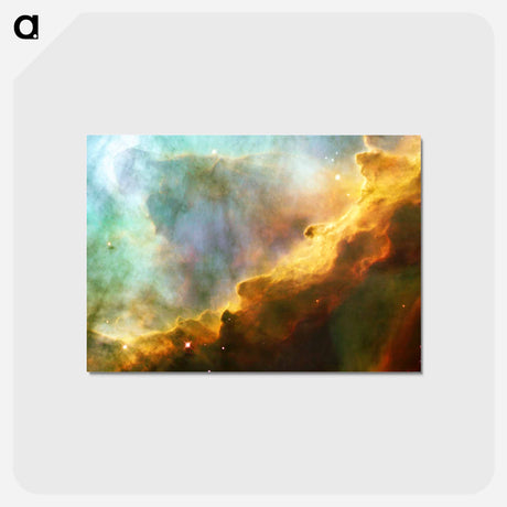 アートポストカード-Omega Nebula
 - ハッブル画像 Postcard.