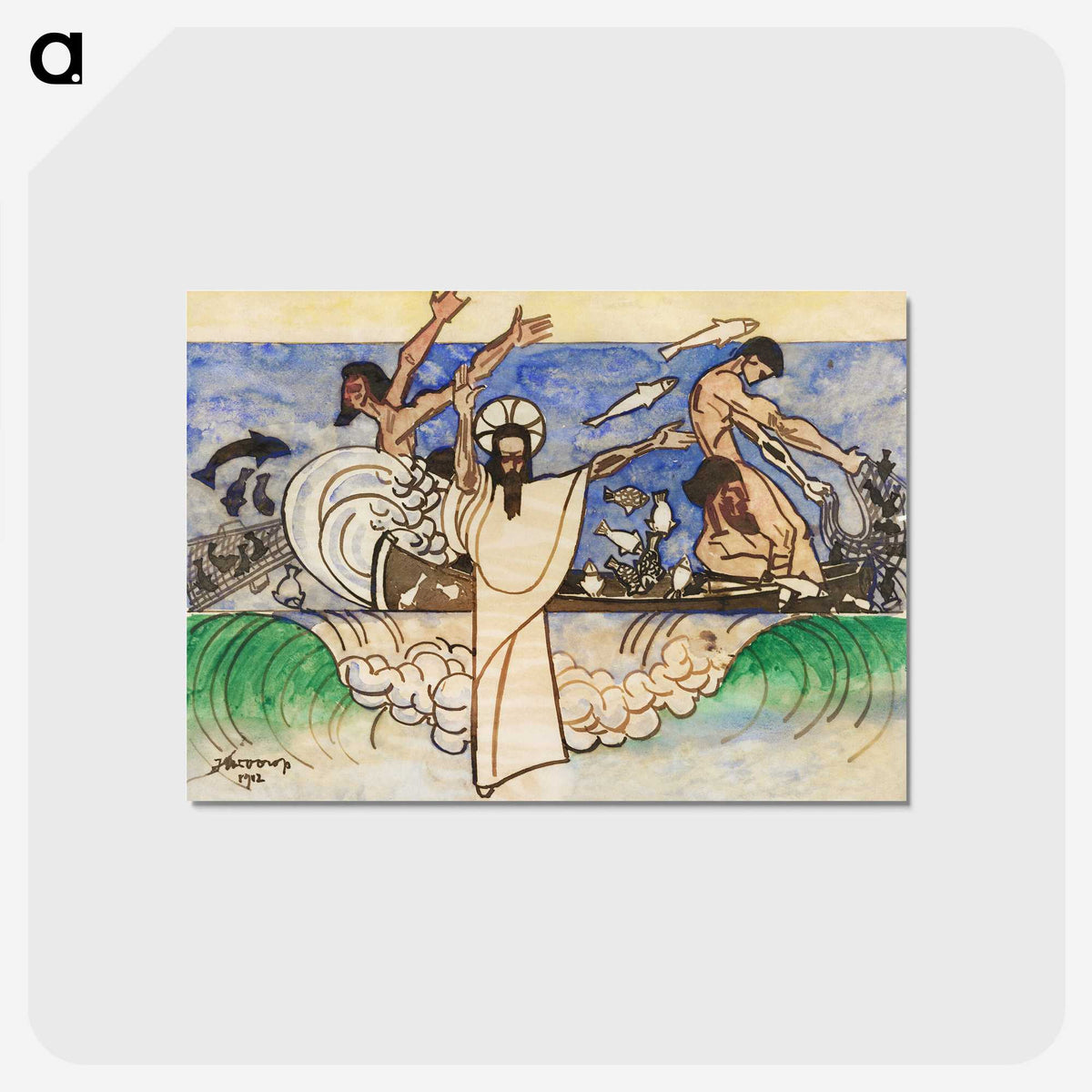 1-26_Jan-Toorop_postcard