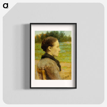 Portrait of a Woman
 - ジャン バティスト カミーユ コロー Poster.