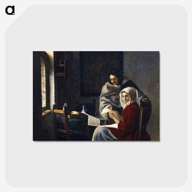 1-26_Johannes-Vermeer_postcard