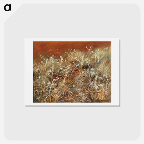 アートポストカード-Thistles - ジョン シンガー サージェント Postcard.