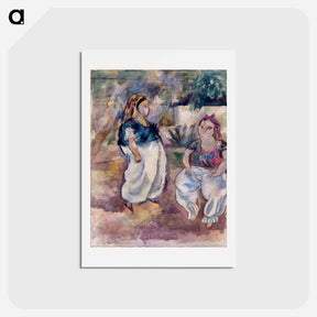 アートポストカード-Les Tunisiennes
 - ジュール パスキン Postcard.