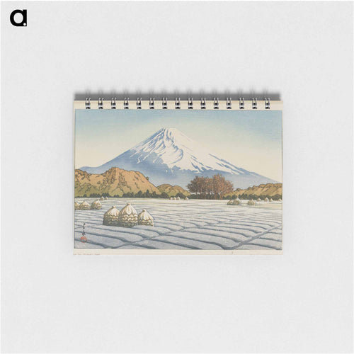 Frosty Morning in Nagaoka, Izu (Izu Nagaoka shimo no asa), Woodblock print 27.5 x 40.3 cm - 川瀬 巴水 Memo.