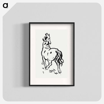 Horse - Leo Gerstel Poster.