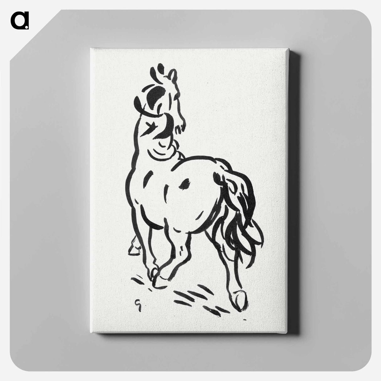 Horse - レオ ゲステル Canvas.