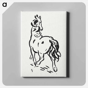 アートパネル-Horse - レオ ヘステル Canvas.