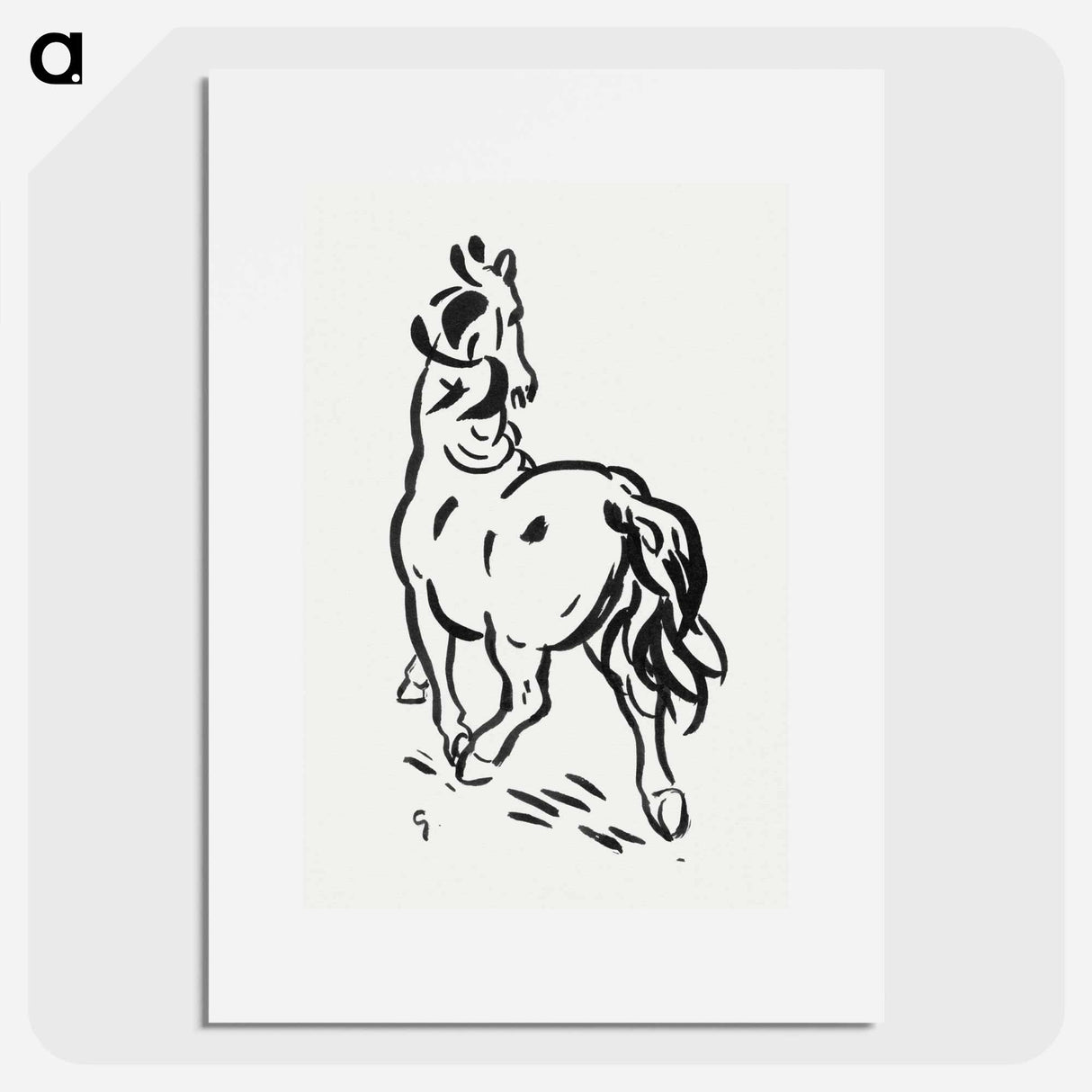 Horse - レオ ヘステル Poster.