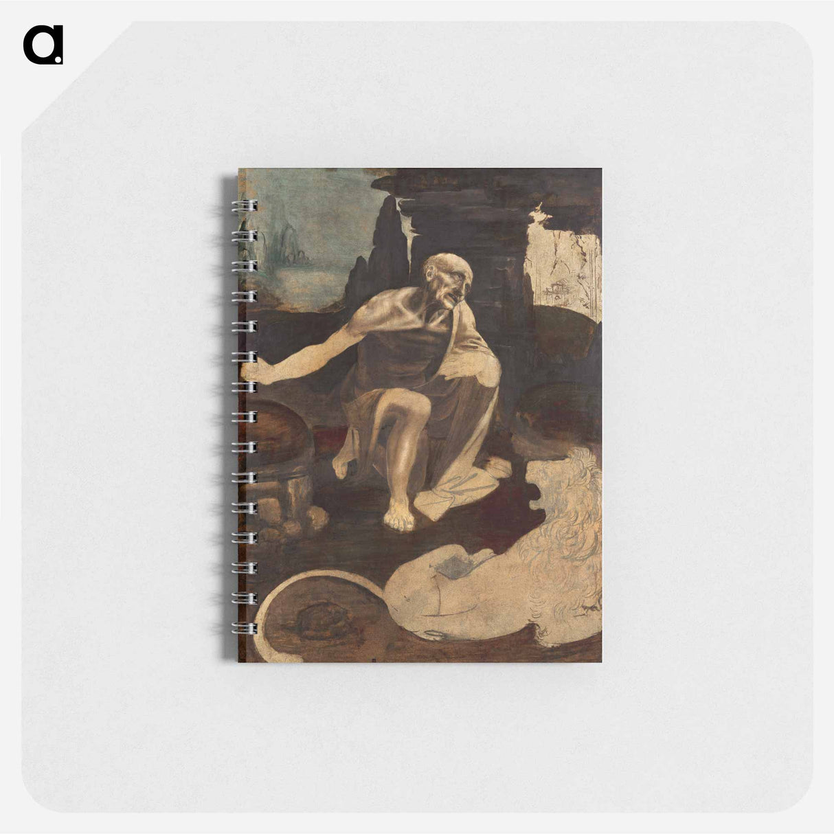 Saint Jerome in the Wilderness - レオナルド ダ ヴィンチ Memo.