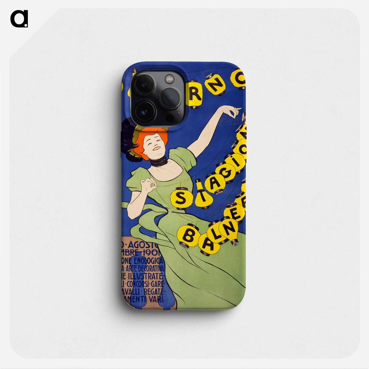 Livorno stagione balneare - レオネット カピエッロ Phone Case.