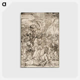 アートポストカード-Kristuksen Vangitseminen
 - ルーカス クラナッハ Postcard.