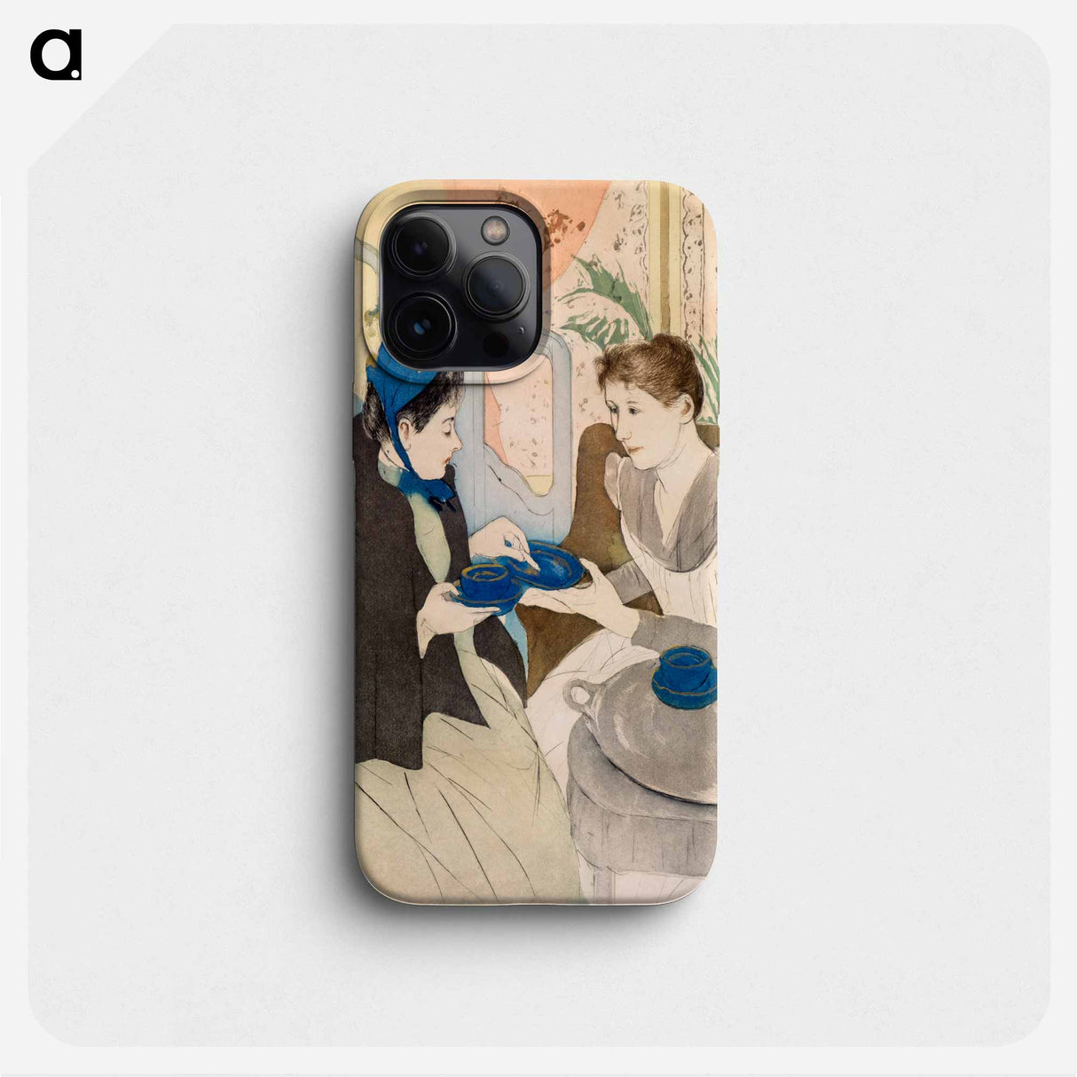 Afternoon Tea Party - Mary Cassatt Phone Case.