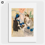 Afternoon Tea Party - Mary Cassatt Poster.