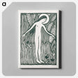 アートパネル-A naked woman illustration for a poetry collection by Paul Verlaine - モーリス ドニ Canvas.