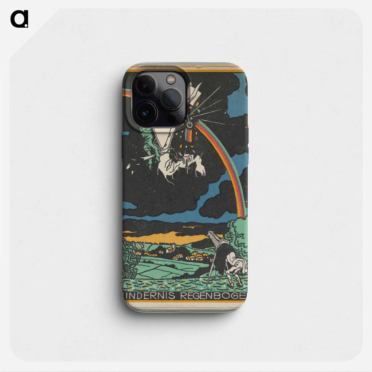 Rainbow Obstacle - モリツ ユング Phone Case.