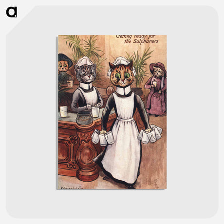 アートポストカード-Getting Ready for the Sulphurers
 - 国立医学図書館 Postcard.