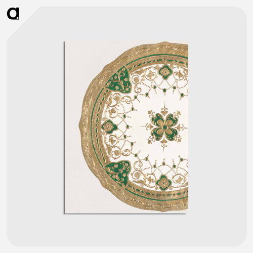 Design for a Plate
 - ノリタケ工場 Postcard.