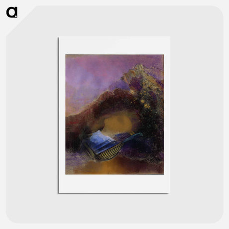 アートポストカード-Orpheus - オディロン ルドン Postcard.