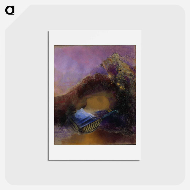 アートポストカード-Orpheus - オディロン ルドン Postcard.
