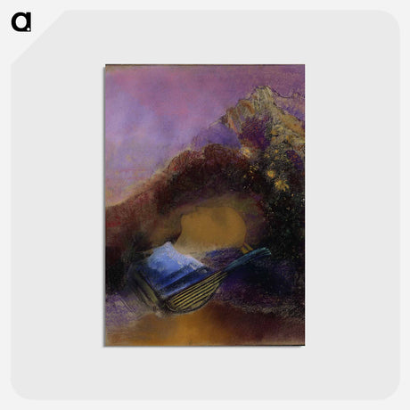 アートポストカード-Orpheus - オディロン ルドン Postcard.