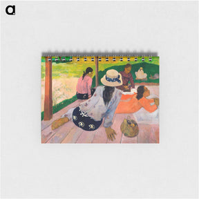 アートメモ帳-The Siesta - ポール ゴーギャン Memo.
