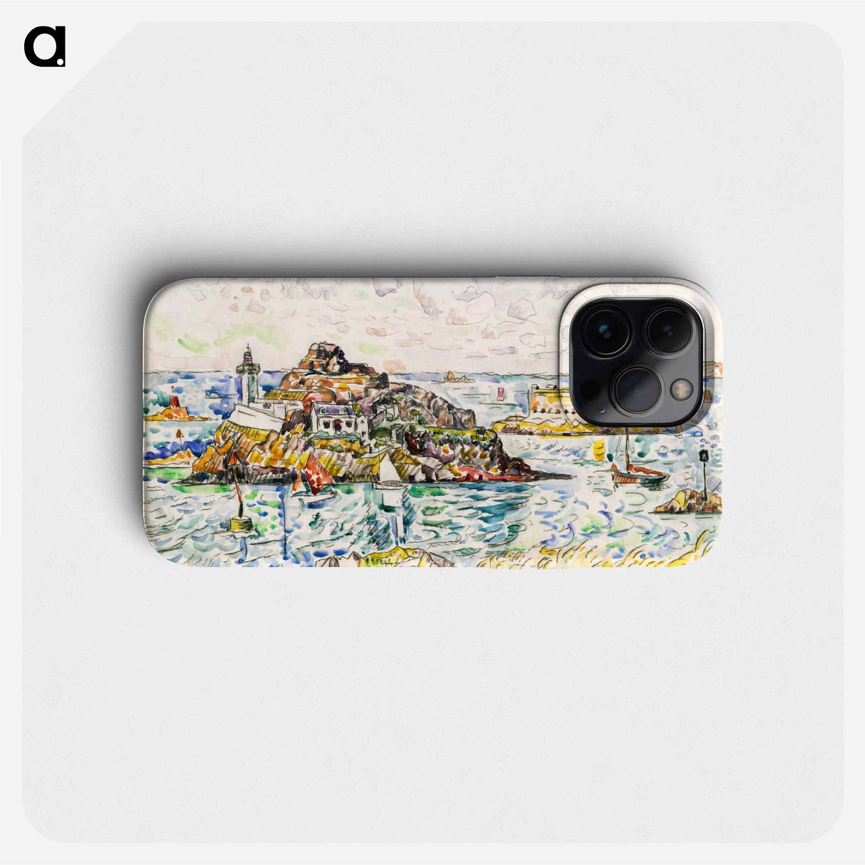 Morlaix, Entrance of the River - ポール シニャック Phone Case.