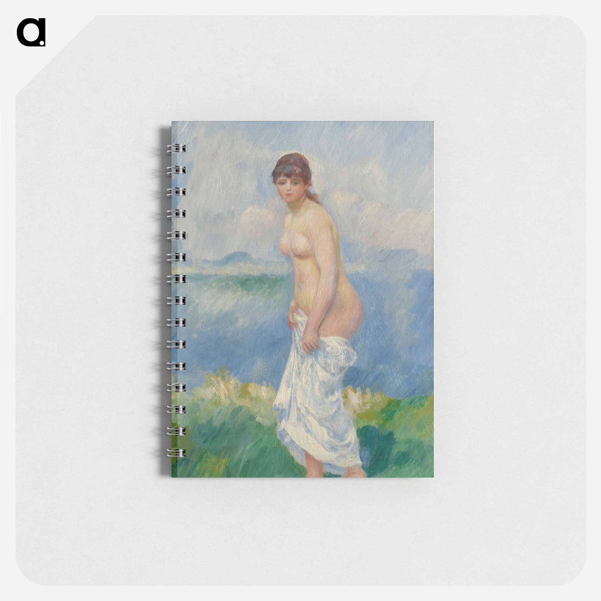 Standing Bather - ピエール オーギュスト ルノワール Memo.