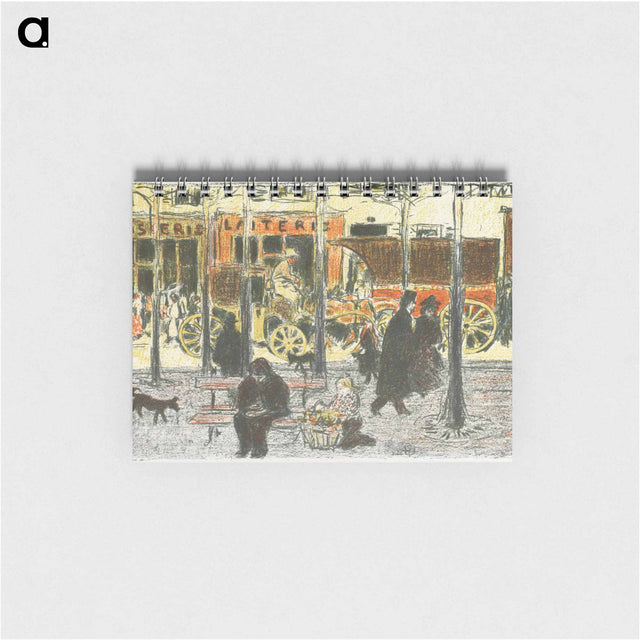 アートメモ帳-Boulevard
 - ピエール ボナール Memo.