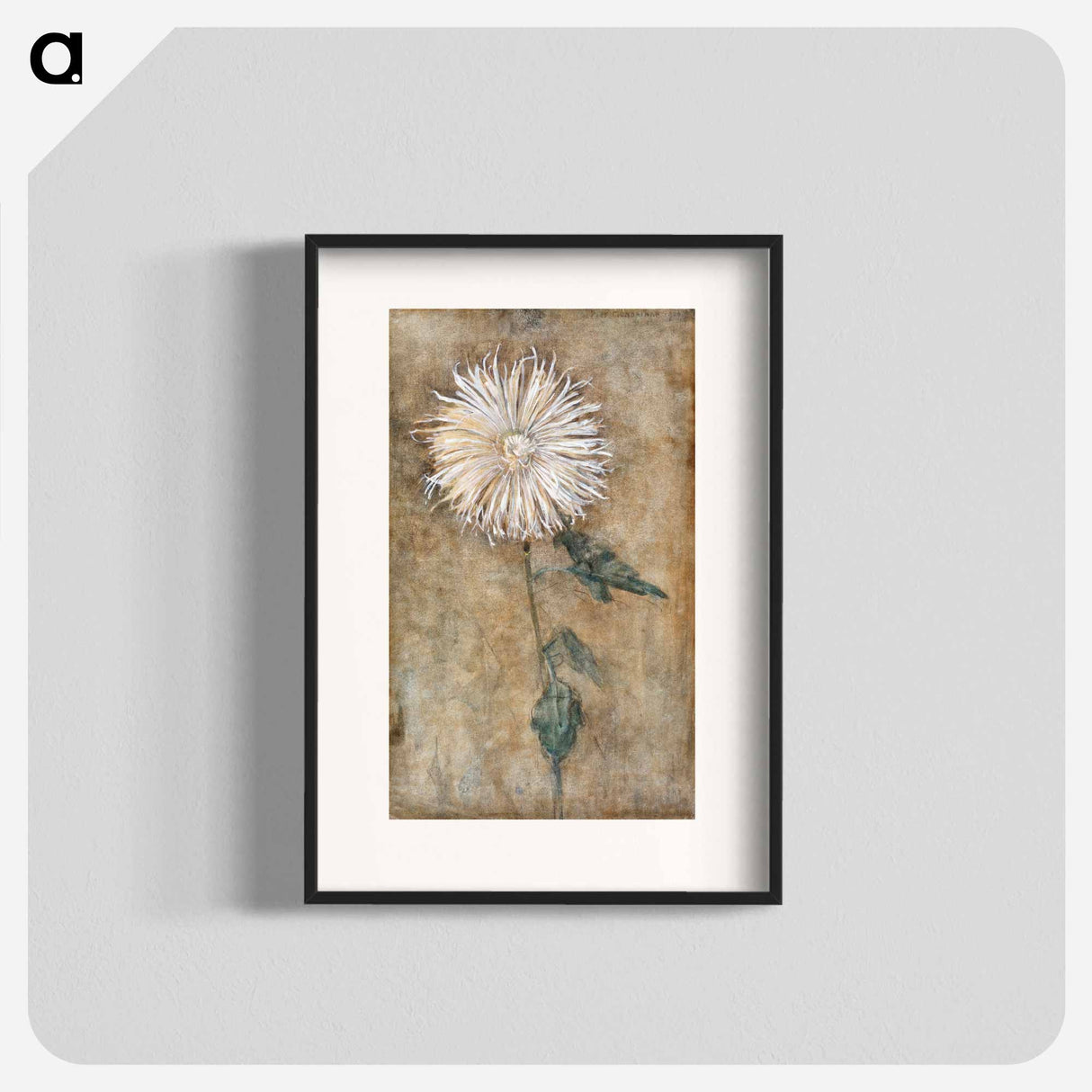 Chrysanthemum - Piet Mondrian Poster.