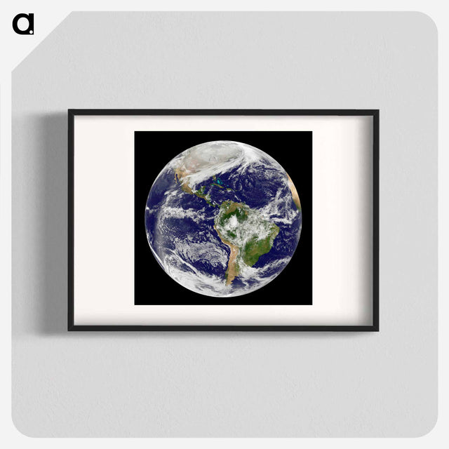 アートポスター-Arctic Blanket Over the U.S.
 - 地球 Poster.