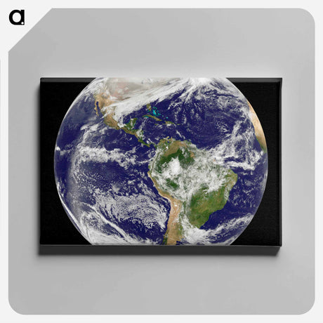 アートパネル-Arctic Blanket Over the U.S.
 - 地球 Canvas.