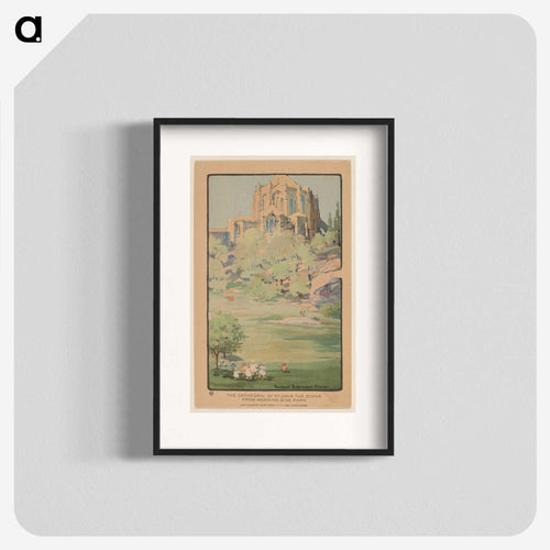 The Cathedral of St. John the Divine from Morningside Park
 - レイチェル ロビンソン エルマー Poster.