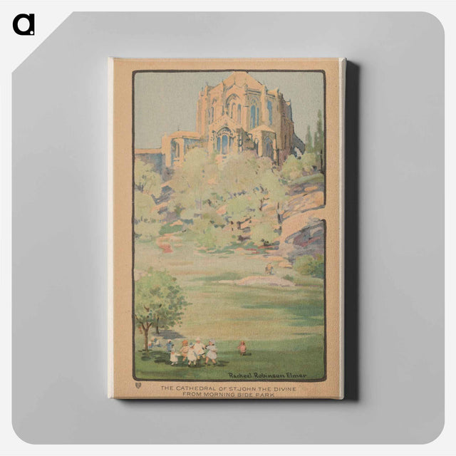 アートパネル-The Cathedral of St. John the Divine from Morningside Park
 - レイチェル ロビンソン エルマー Canvas.