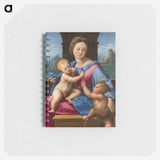 The Garvagh Madonna - ラファエロ サンティ Memo.