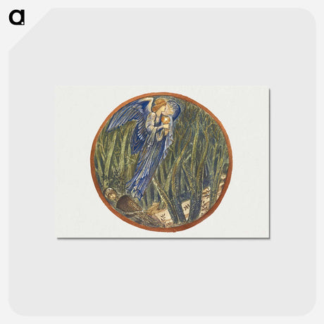 アートポストカード-Golden Cup from The Flower Book
 - フラワーブック Postcard.