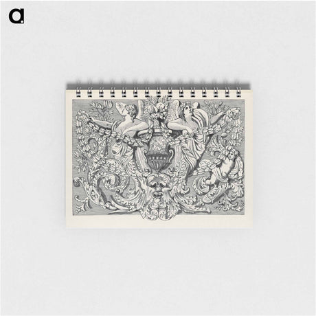 アートメモ帳-Angel Ornament, after Owen Jones
 - 装飾の文法 Memo.