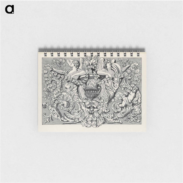 アートメモ帳-Angel Ornament, after Owen Jones
 - 装飾の文法 Memo.