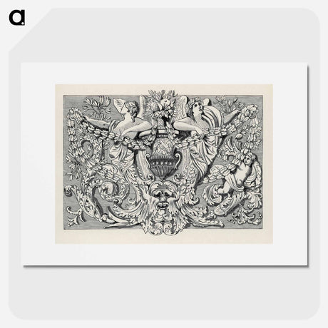 アートポスター-Angel Ornament, after Owen Jones
 - 装飾の文法 Poster.